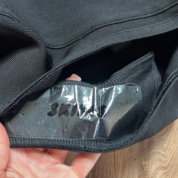 Skims Black Knit High Waisted Bikini Bottoms - Picture 6 of 6